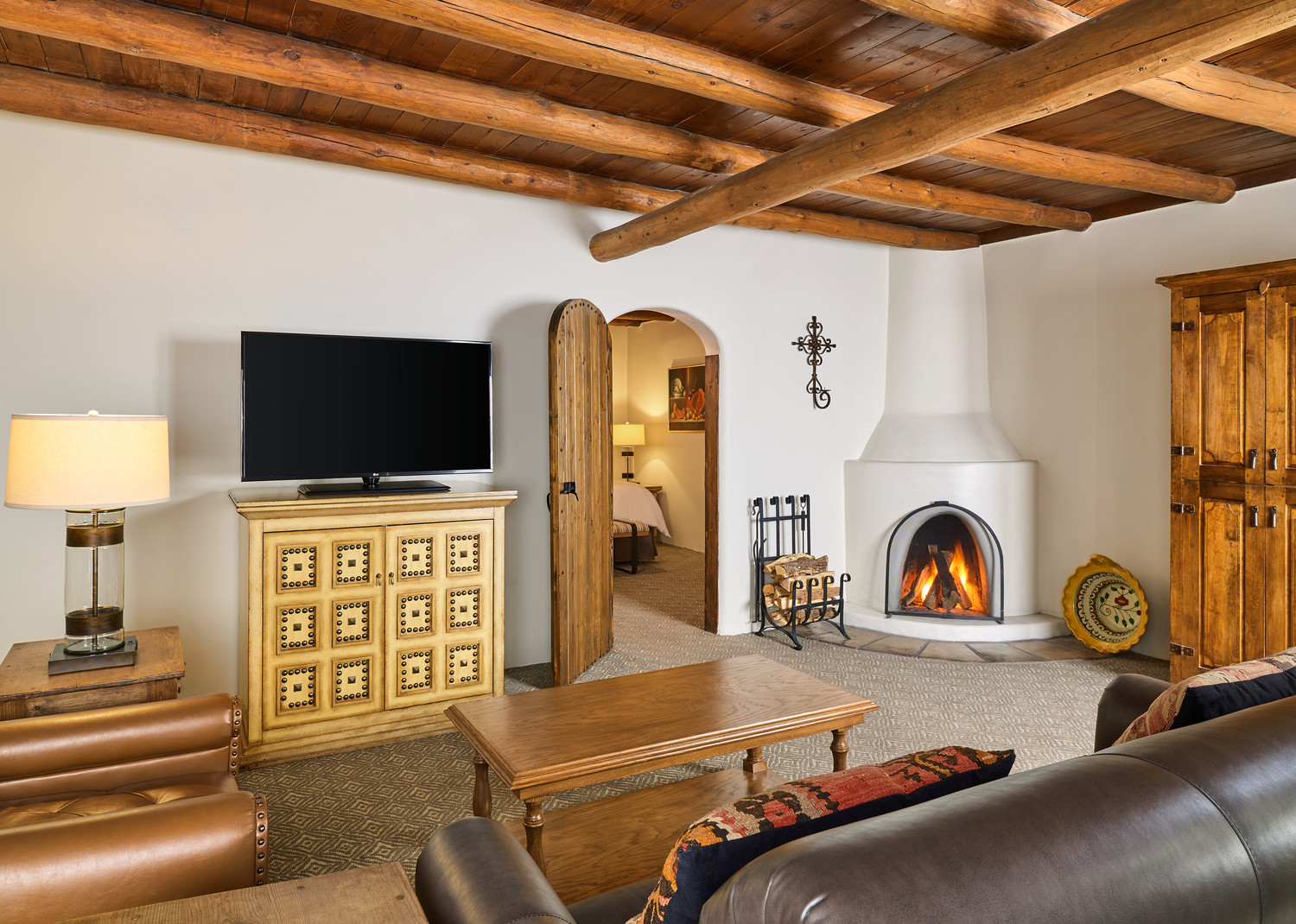 La Posada Santa Fe King Suite With Fireplace