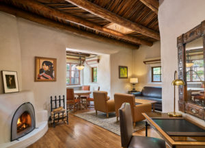 La Posada Sant Fe Sage Suite - Living Room